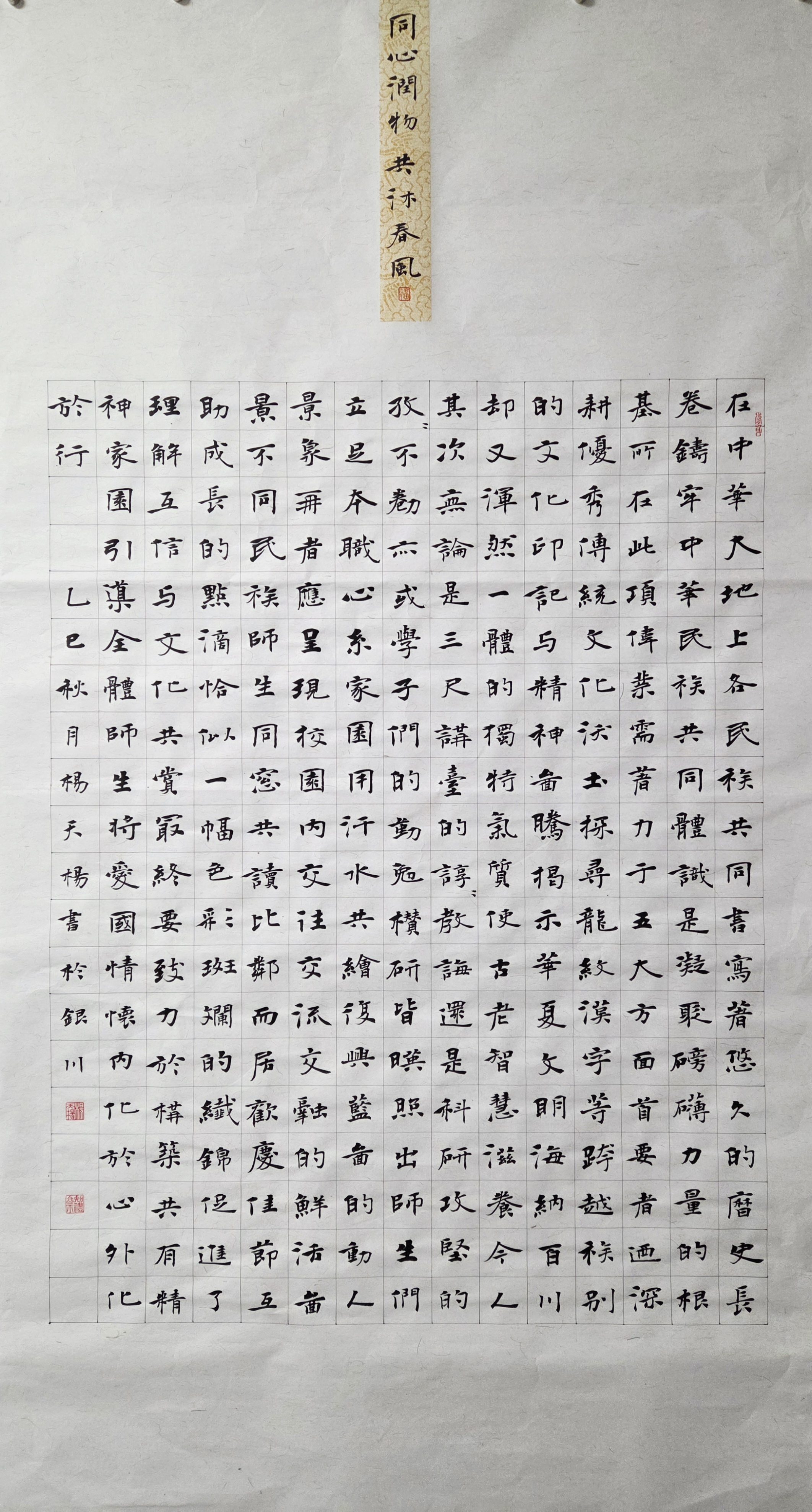 图 5 一等奖 杨天杨 《同心润物 共沐春风》.jpg